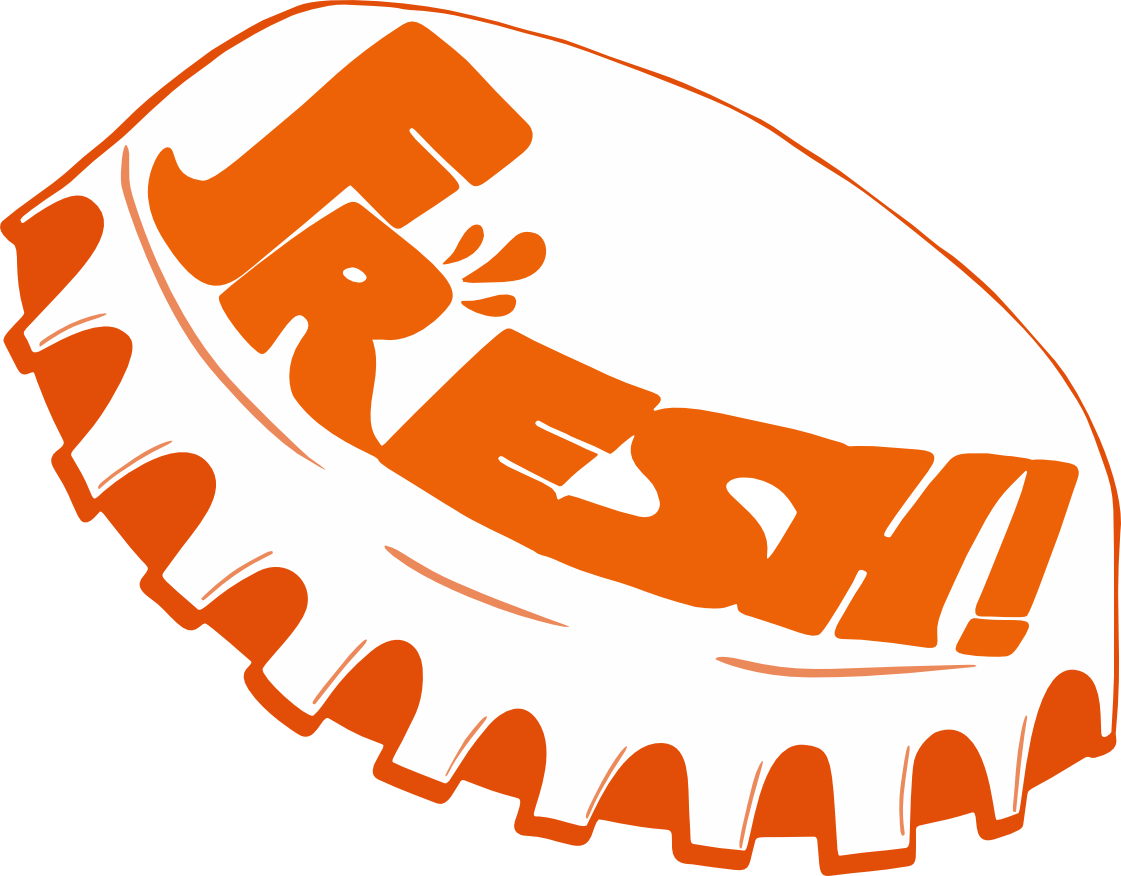 Fresh! Bottle Cap Logo